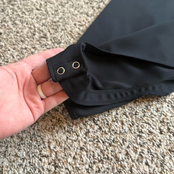 Good American Black Scuba Modern Tank Bodysuit Womens Casual Bodysuit Size 5 - Picture 10 of 12